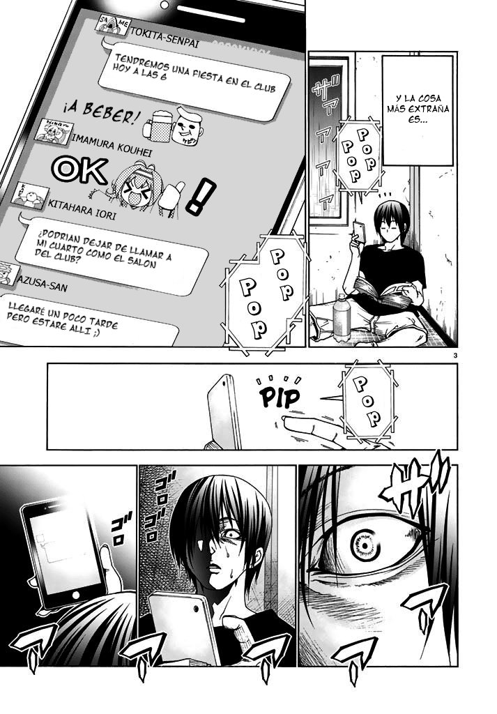 Grand Blue Capitulo 40: laboratorio de blancas página 4