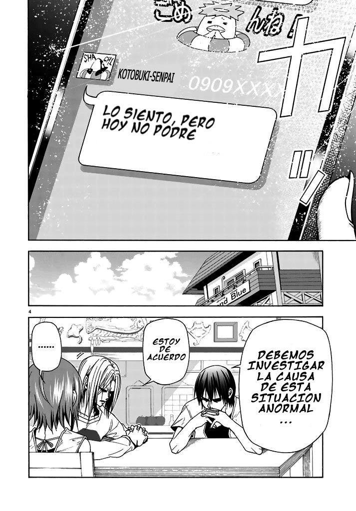 Grand Blue Capitulo 40: laboratorio de blancas página 5