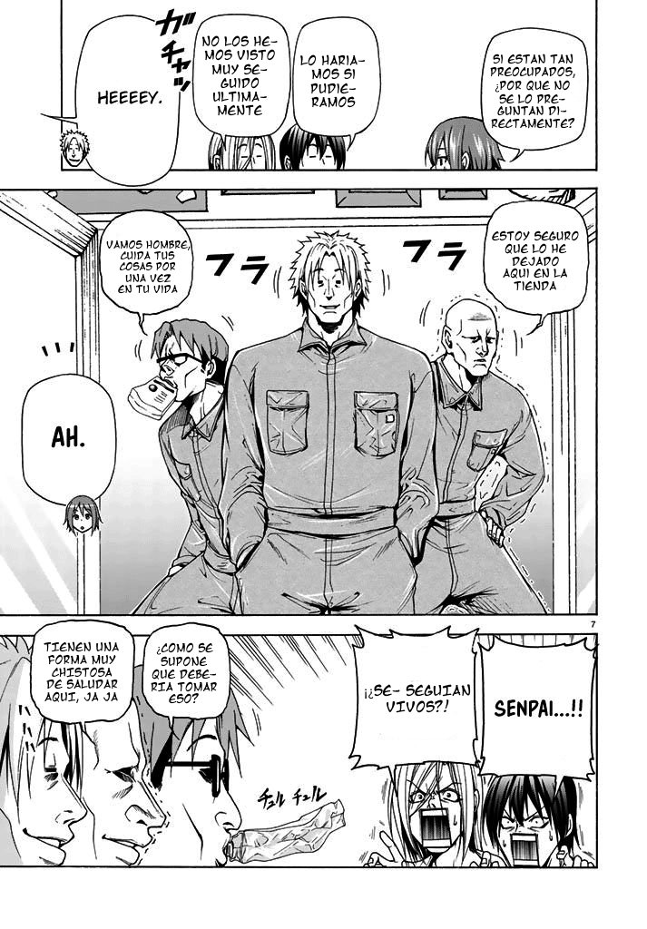 Grand Blue Capitulo 40: laboratorio de blancas página 8