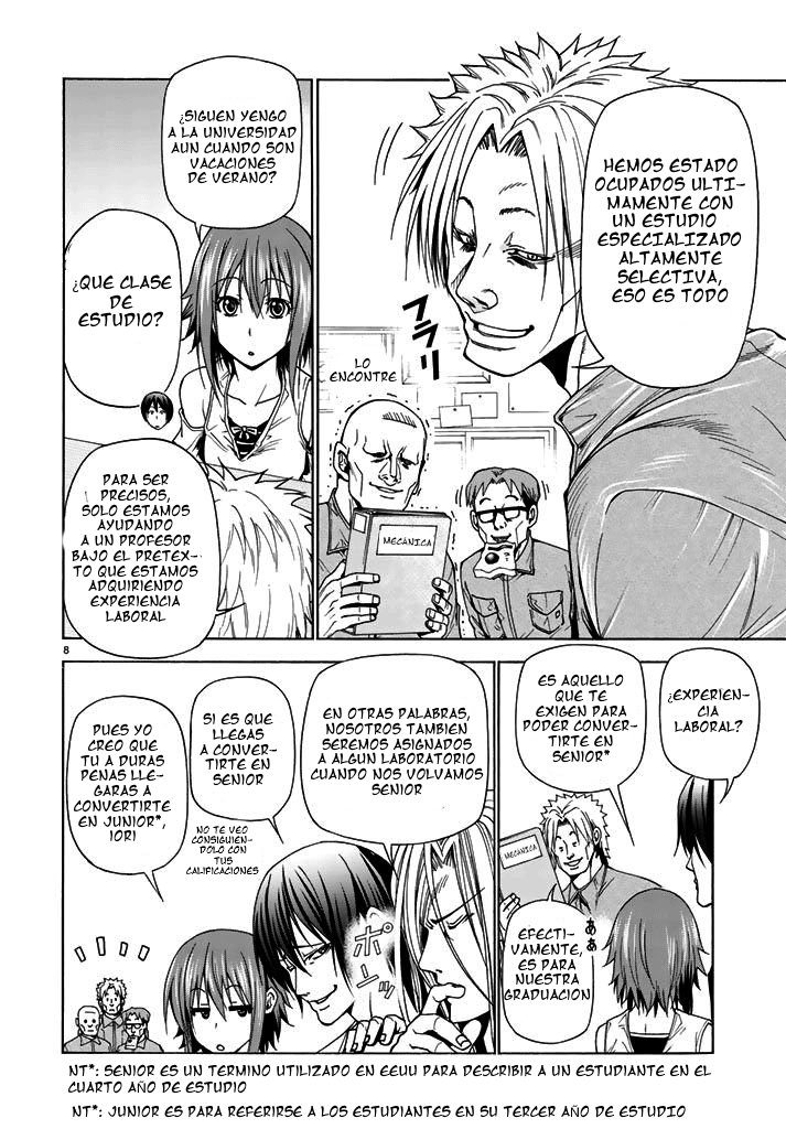 Grand Blue Capitulo 40: laboratorio de blancas página 9