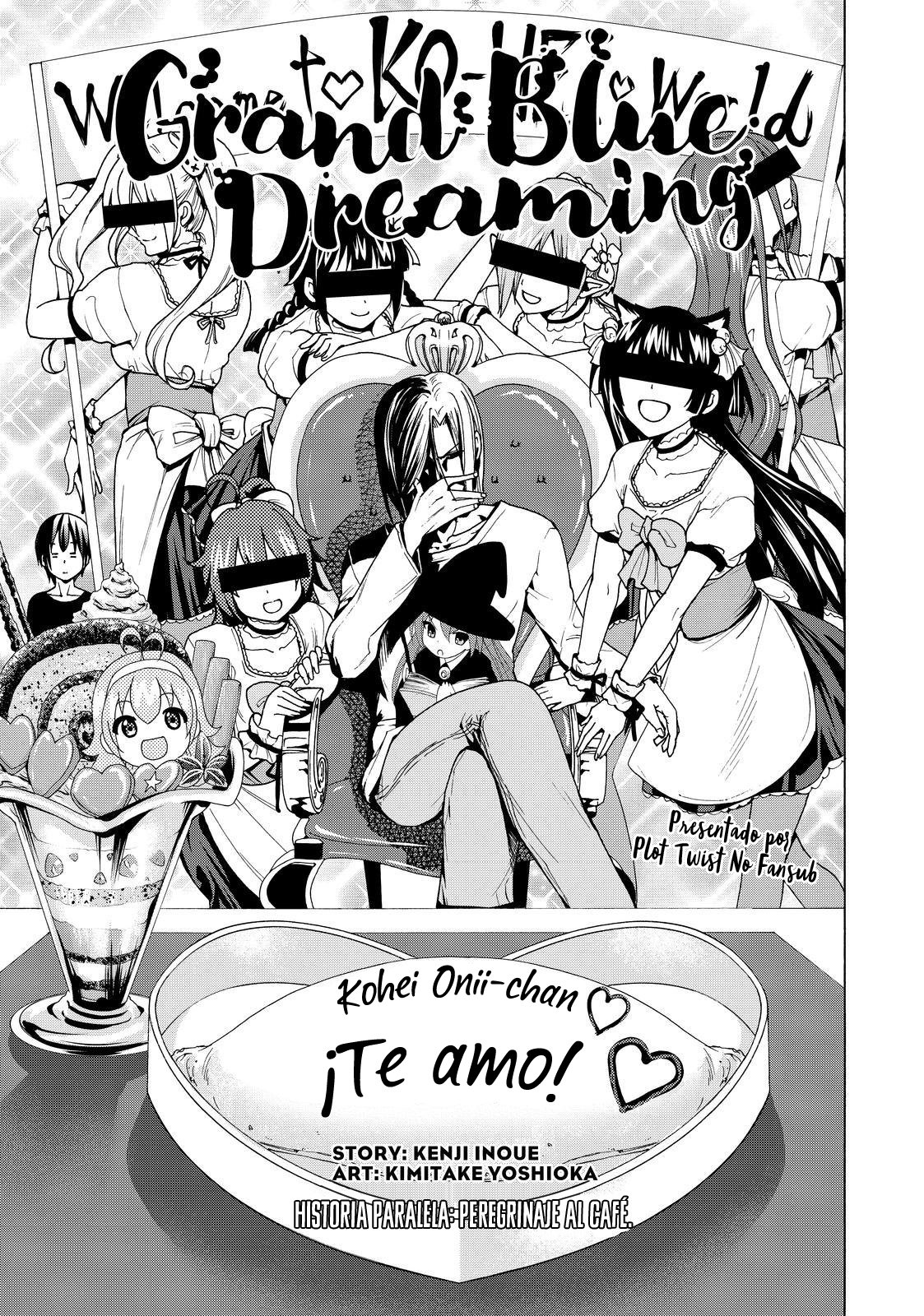 Grand Blue Capitulo 41.5: Peregrinaje al café página 4
