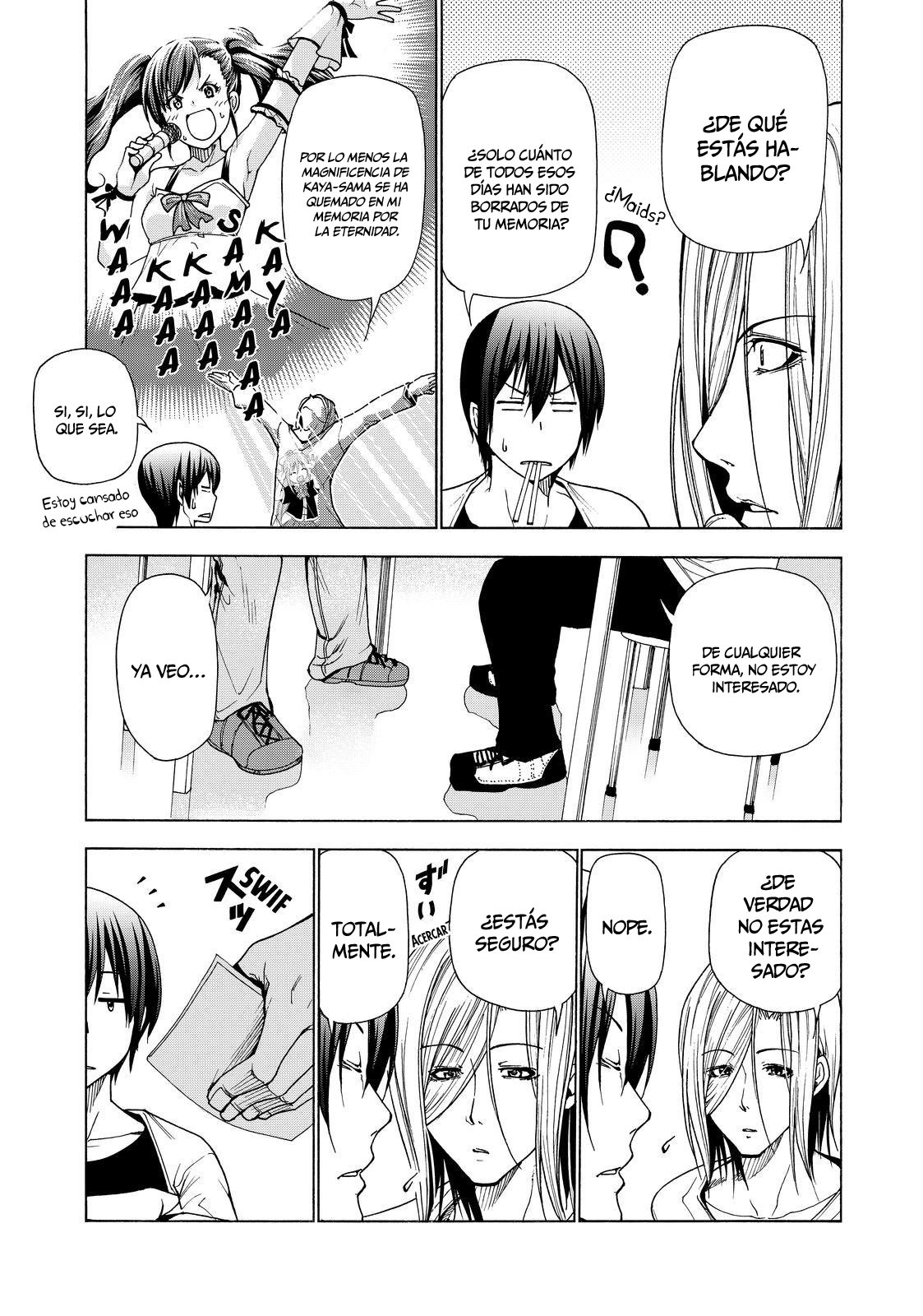 Grand Blue Capitulo 41.5: Peregrinaje al café página 6
