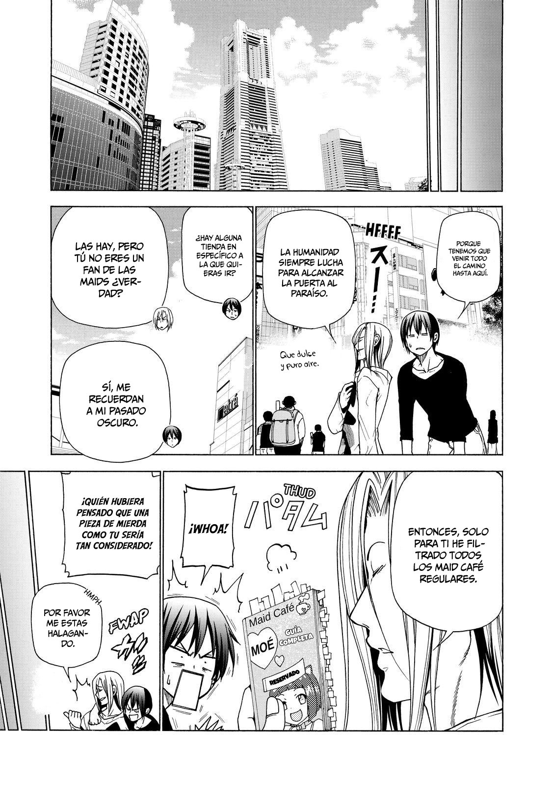 Grand Blue Capitulo 41.5: Peregrinaje al café página 8