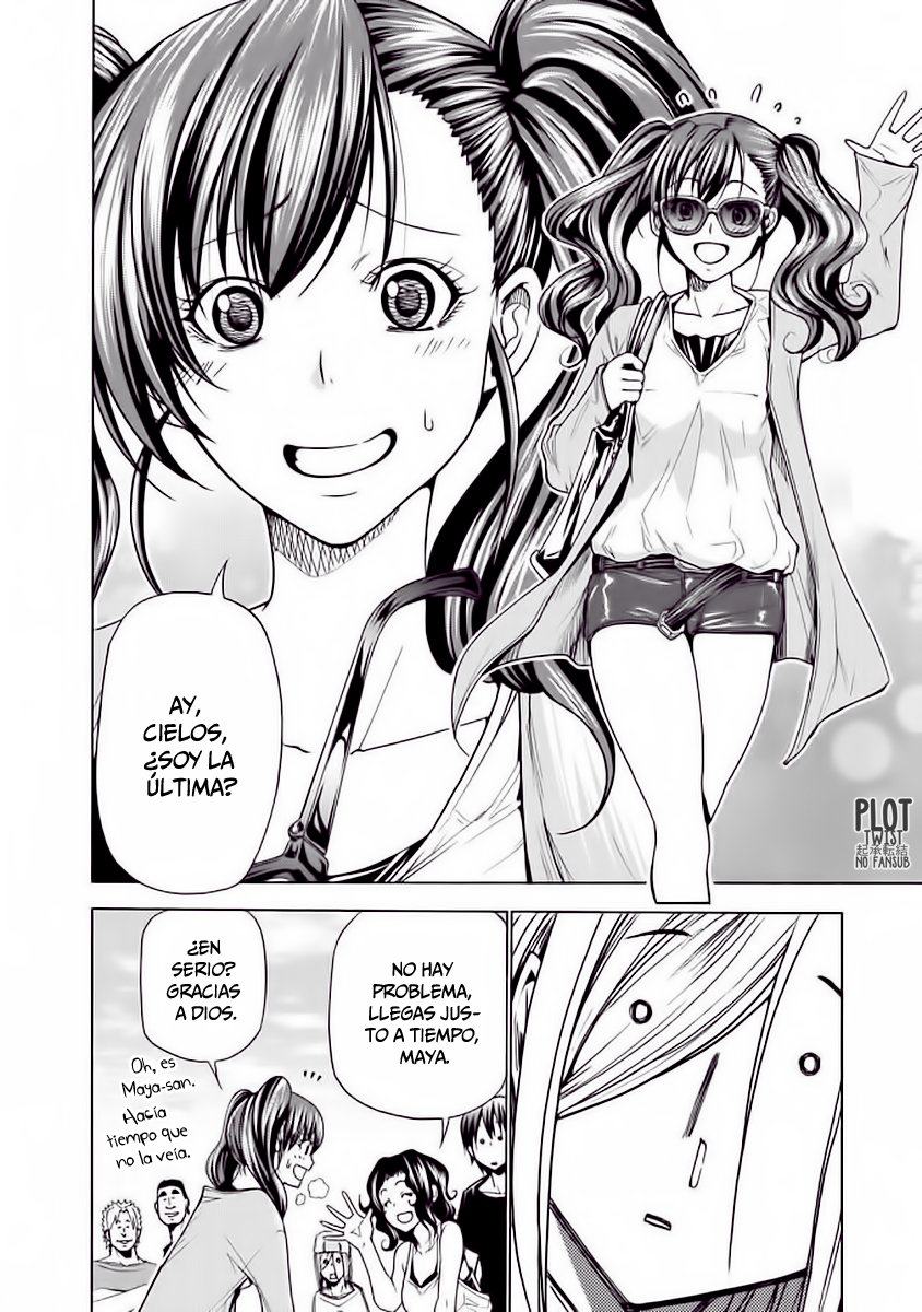 Grand Blue Capitulo 41: ¡Vamos a la isla deshabitada! página 14