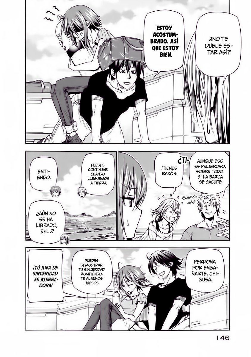 Grand Blue Capitulo 41: ¡Vamos a la isla deshabitada! página 18