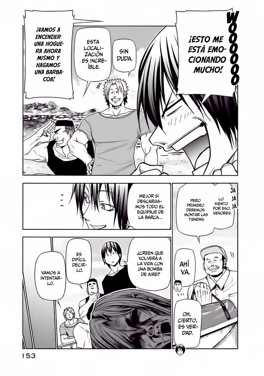 Grand Blue Capitulo 41: ¡Vamos a la isla deshabitada! página 25