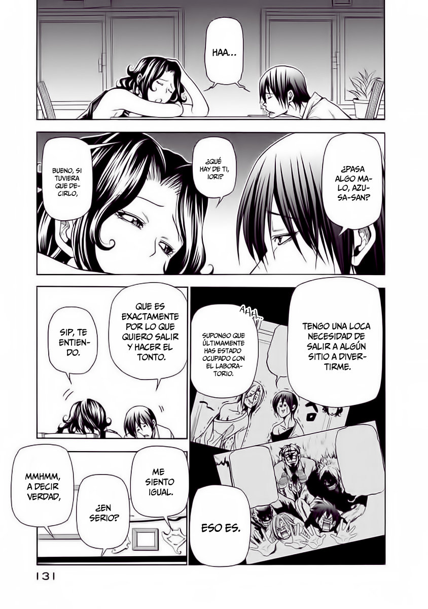 Grand Blue Capitulo 41: ¡Vamos a la isla deshabitada! página 3