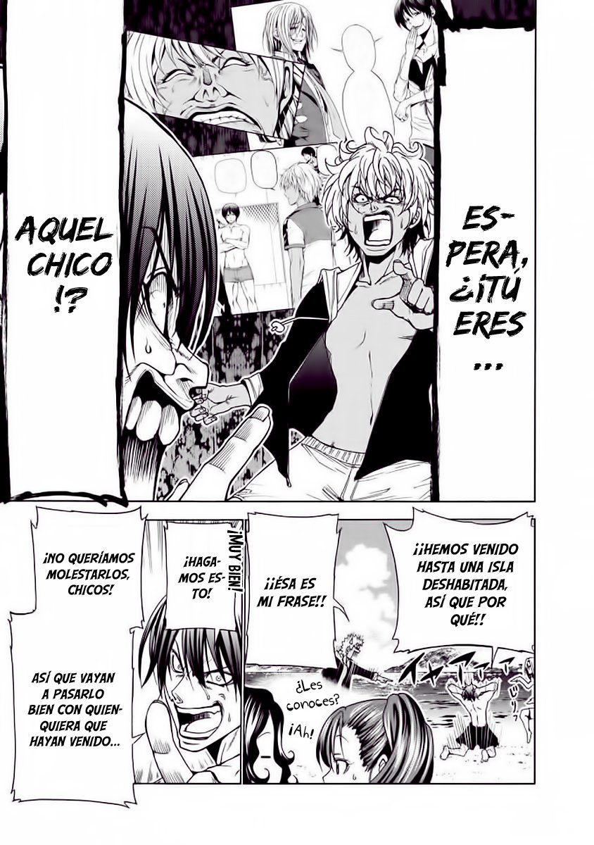 Grand Blue Capitulo 41: ¡Vamos a la isla deshabitada! página 37