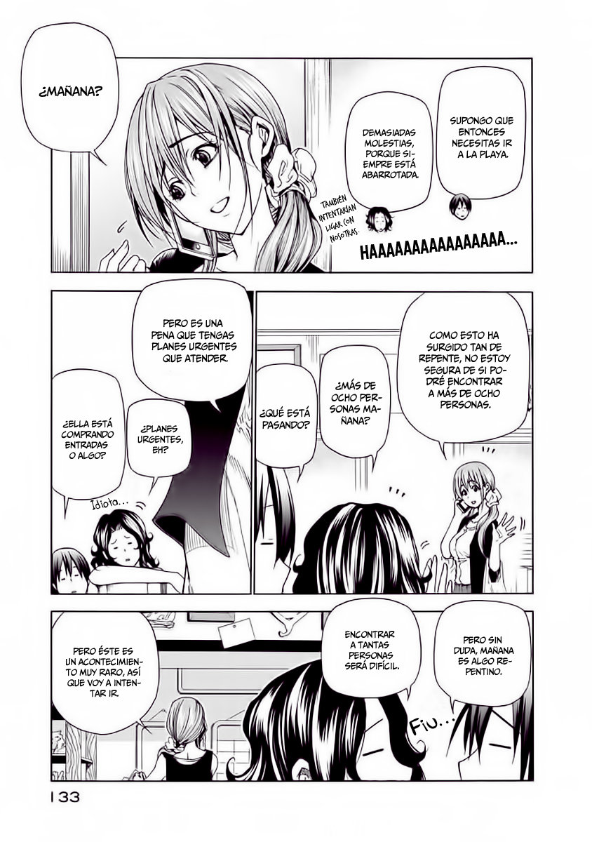 Grand Blue Capitulo 41: ¡Vamos a la isla deshabitada! página 5