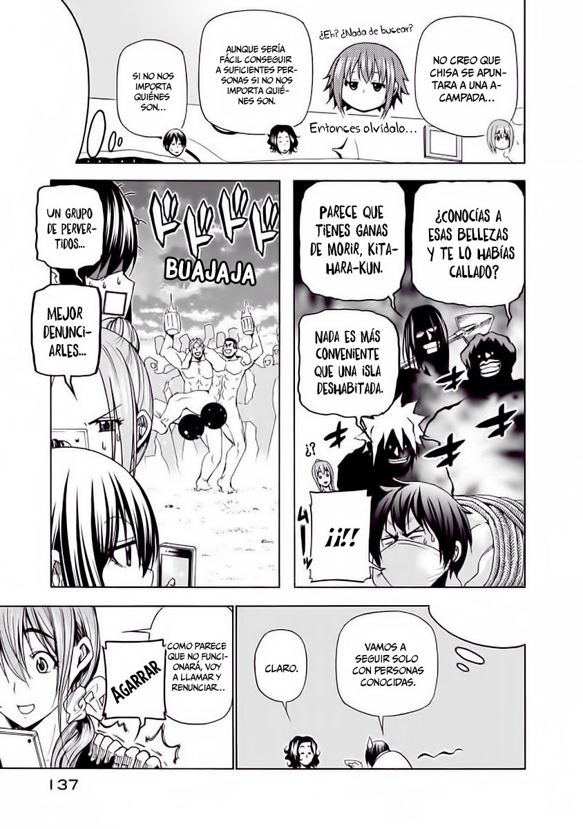 Grand Blue Capitulo 41: ¡Vamos a la isla deshabitada! página 9