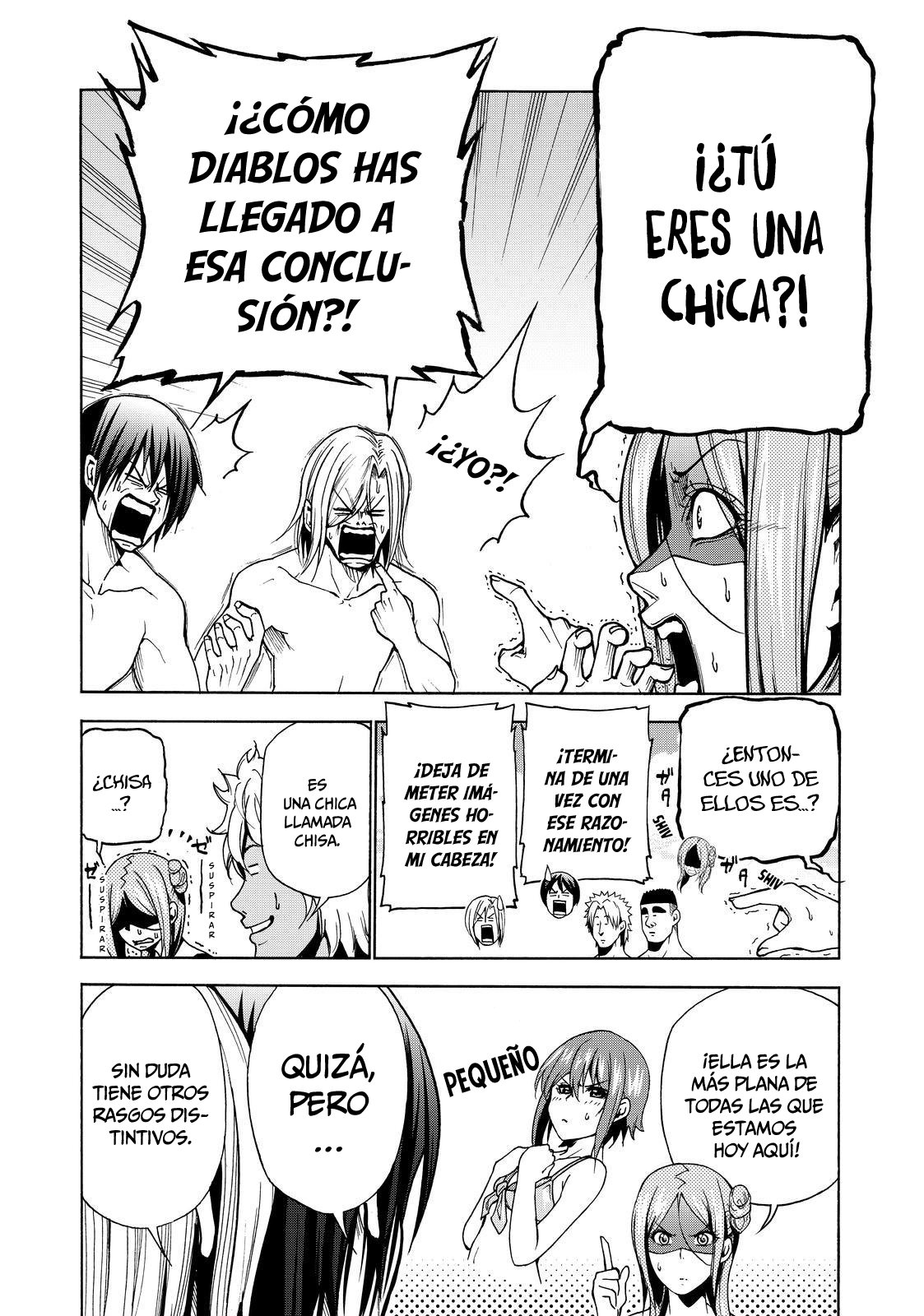 Grand Blue Capitulo 42: ¡Vamos a divertirnos en la isla deshabitada! página 14