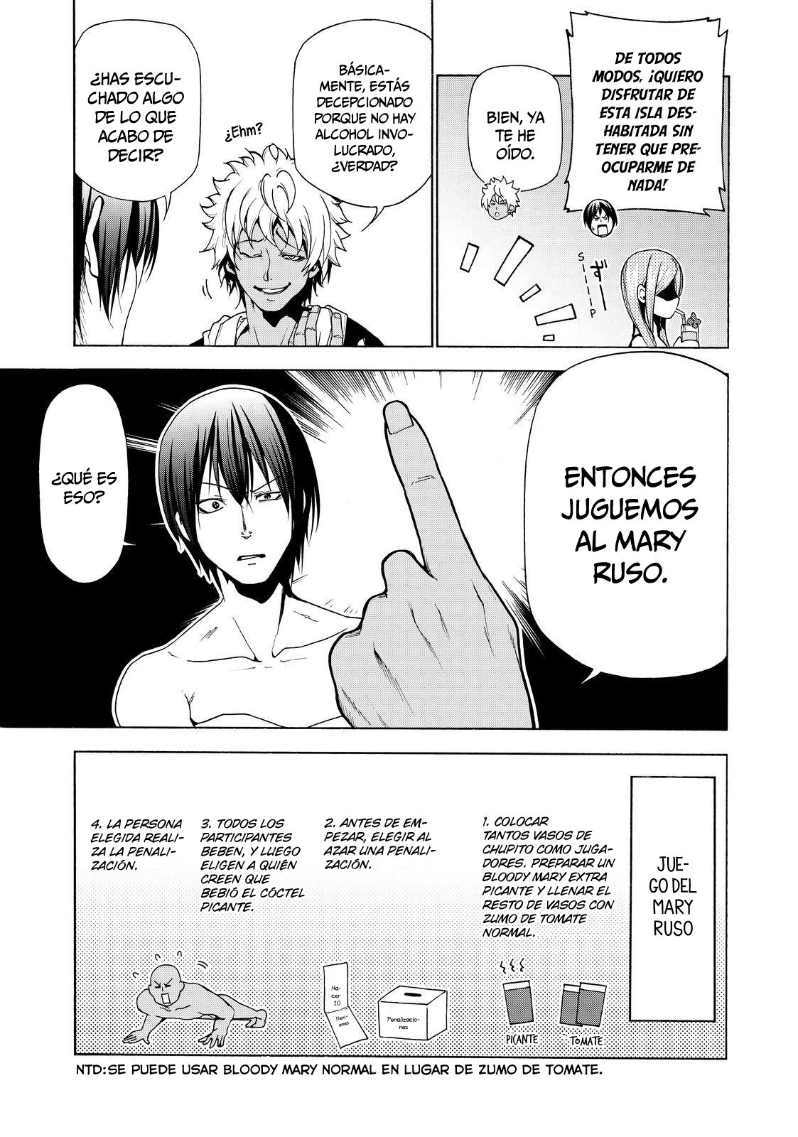 Grand Blue Capitulo 42: ¡Vamos a divertirnos en la isla deshabitada! página 15