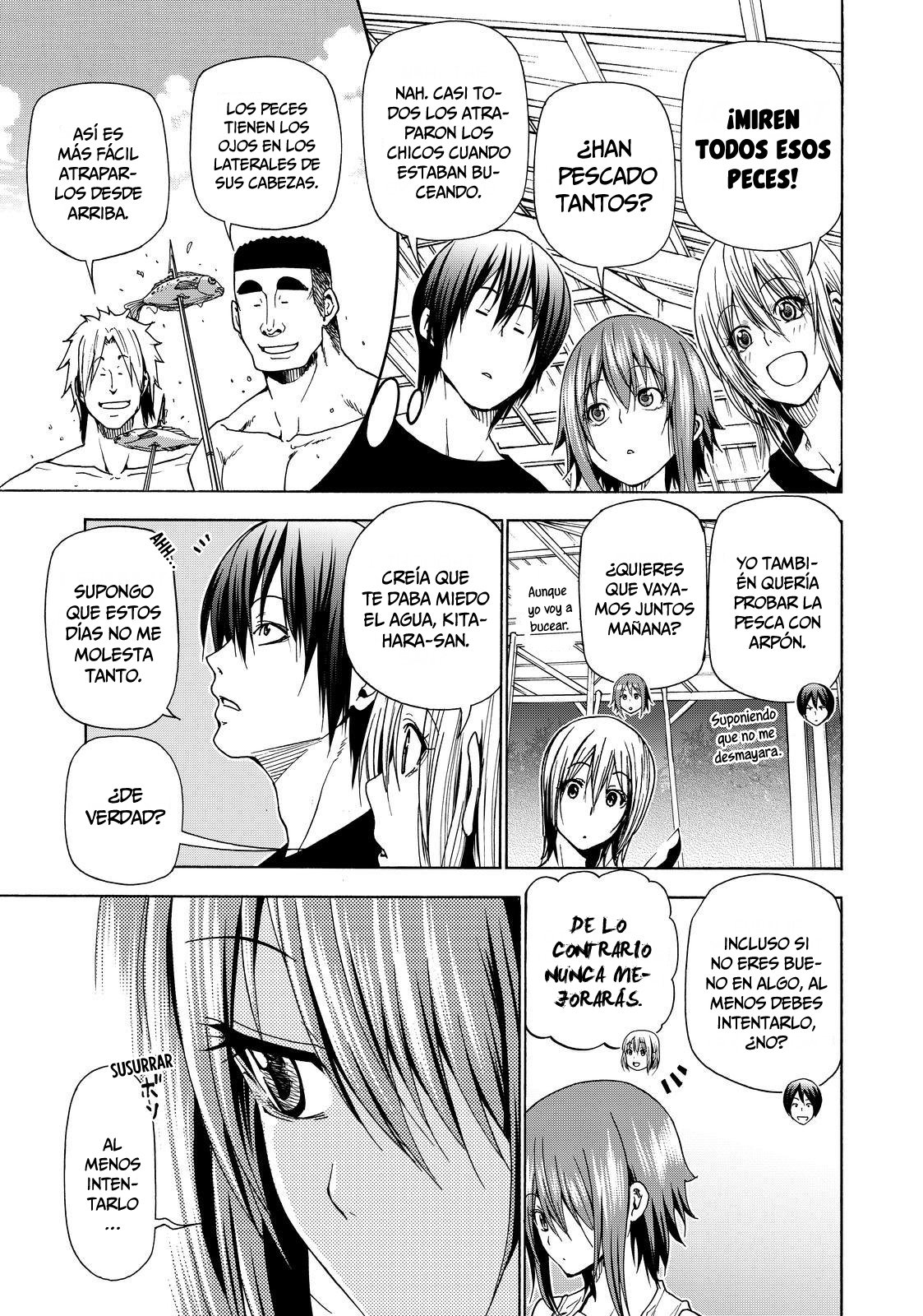 Grand Blue Capitulo 42: ¡Vamos a divertirnos en la isla deshabitada! página 25