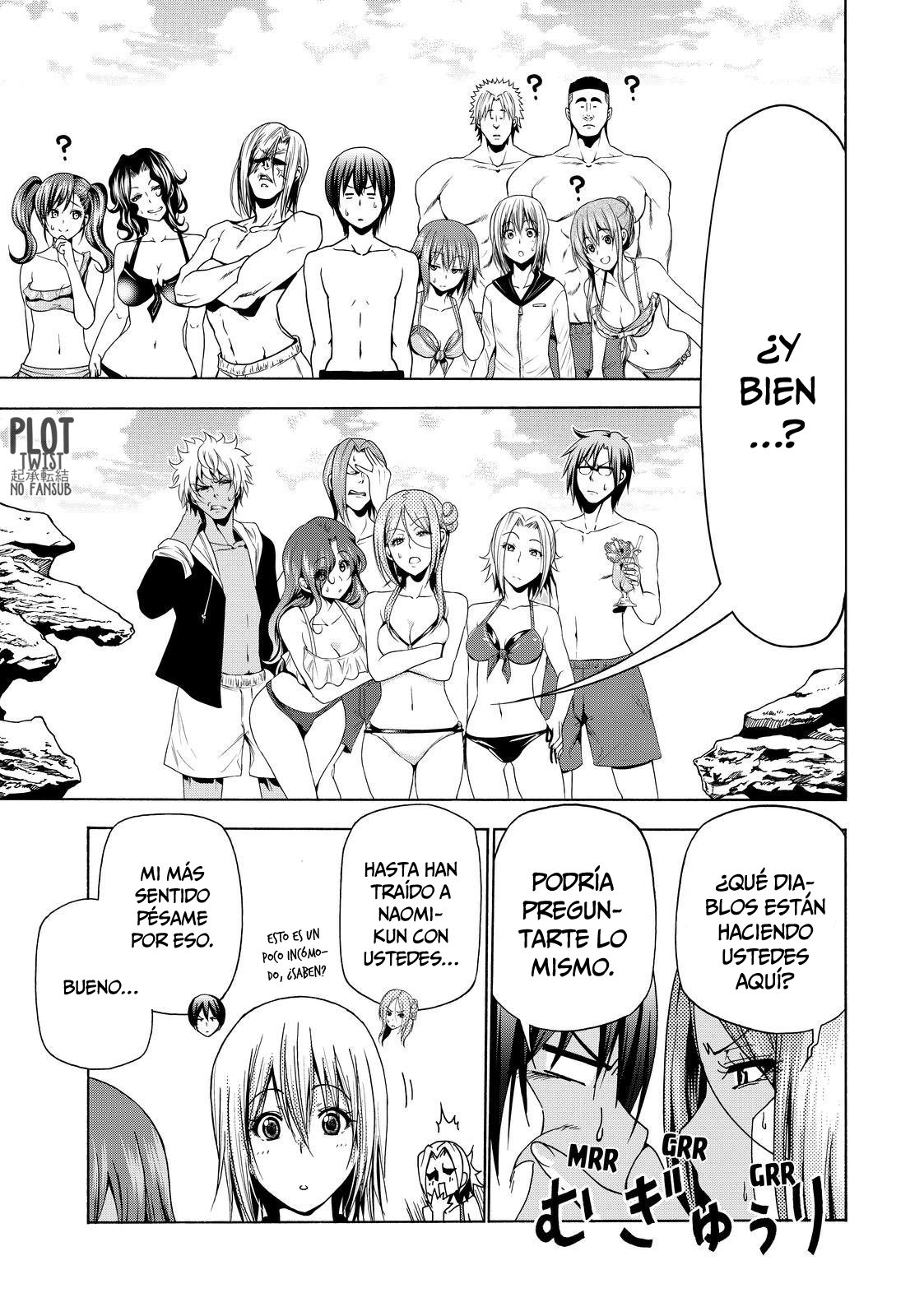 Grand Blue Capitulo 42: ¡Vamos a divertirnos en la isla deshabitada! página 3