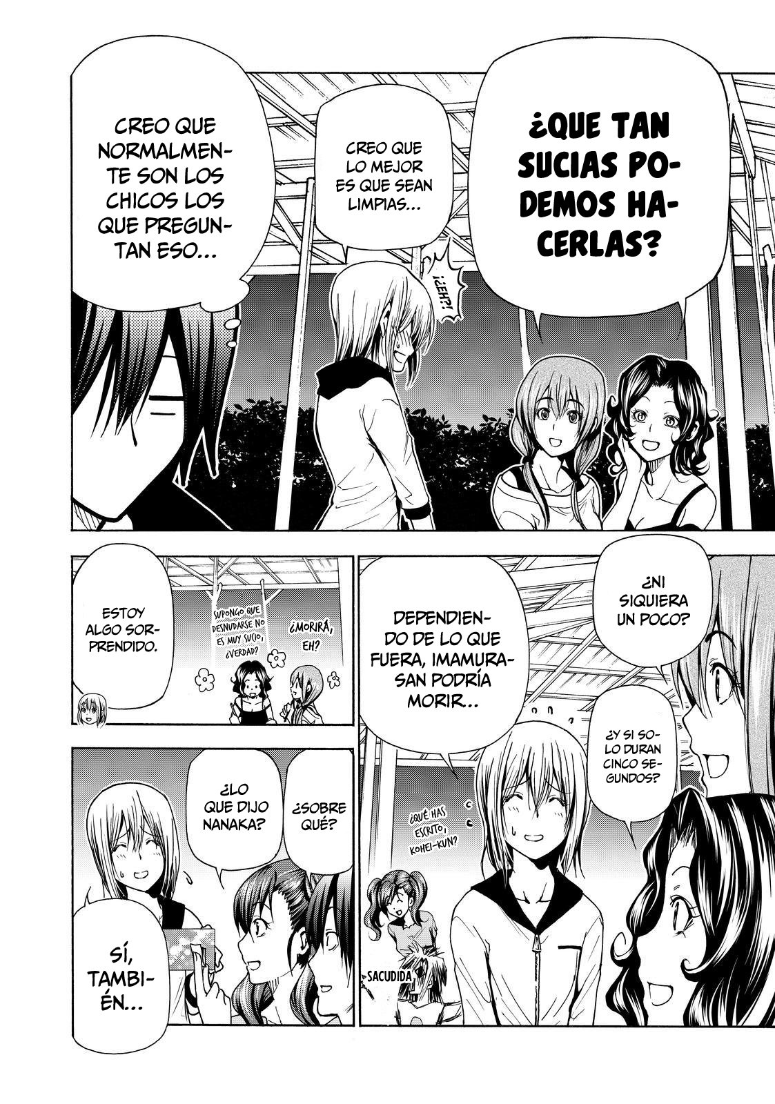 Grand Blue Capitulo 42: ¡Vamos a divertirnos en la isla deshabitada! página 30