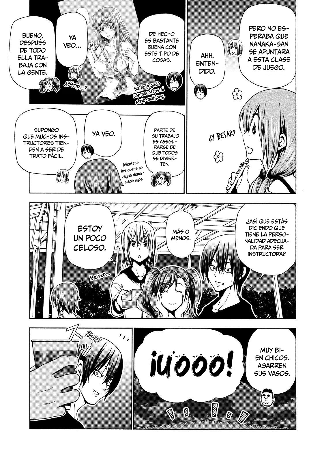 Grand Blue Capitulo 42: ¡Vamos a divertirnos en la isla deshabitada! página 31