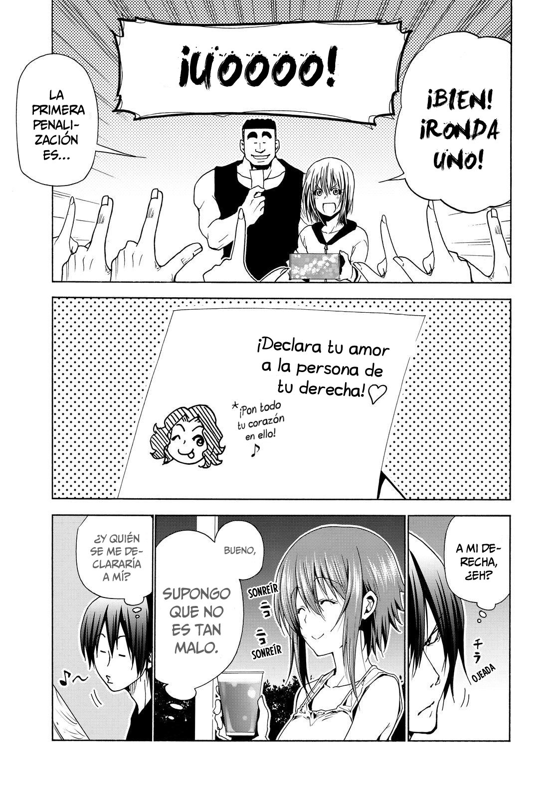 Grand Blue Capitulo 42: ¡Vamos a divertirnos en la isla deshabitada! página 33