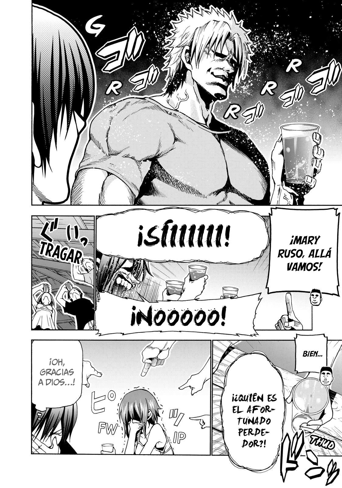Grand Blue Capitulo 42: ¡Vamos a divertirnos en la isla deshabitada! página 34