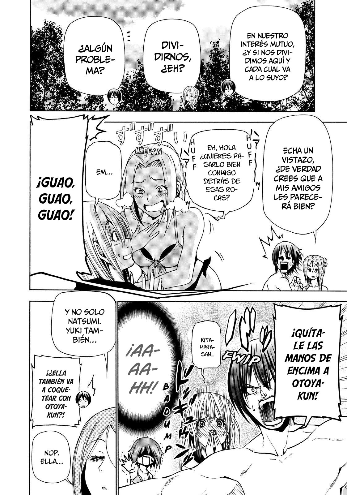 Grand Blue Capitulo 42: ¡Vamos a divertirnos en la isla deshabitada! página 4