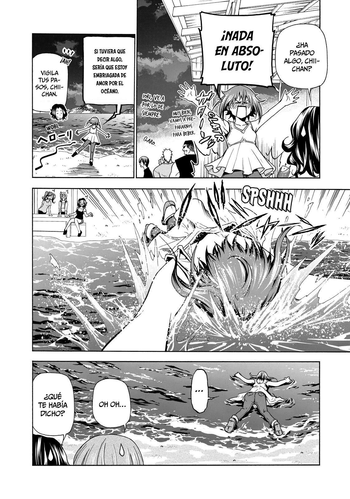 Grand Blue Capitulo 42: ¡Vamos a divertirnos en la isla deshabitada! página 40