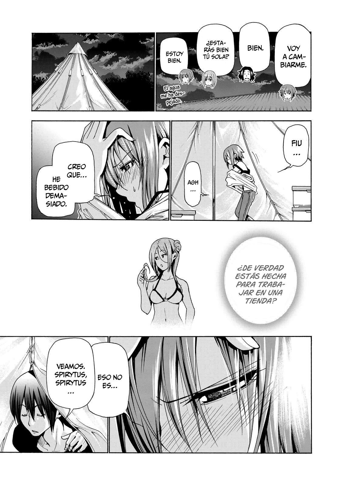 Grand Blue Capitulo 42: ¡Vamos a divertirnos en la isla deshabitada! página 41