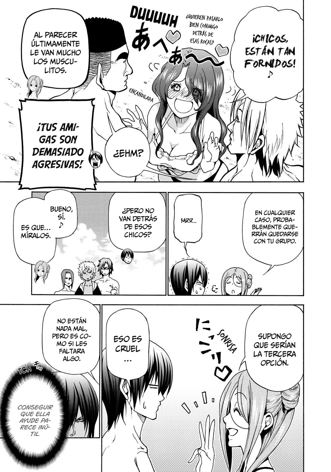 Grand Blue Capitulo 42: ¡Vamos a divertirnos en la isla deshabitada! página 5