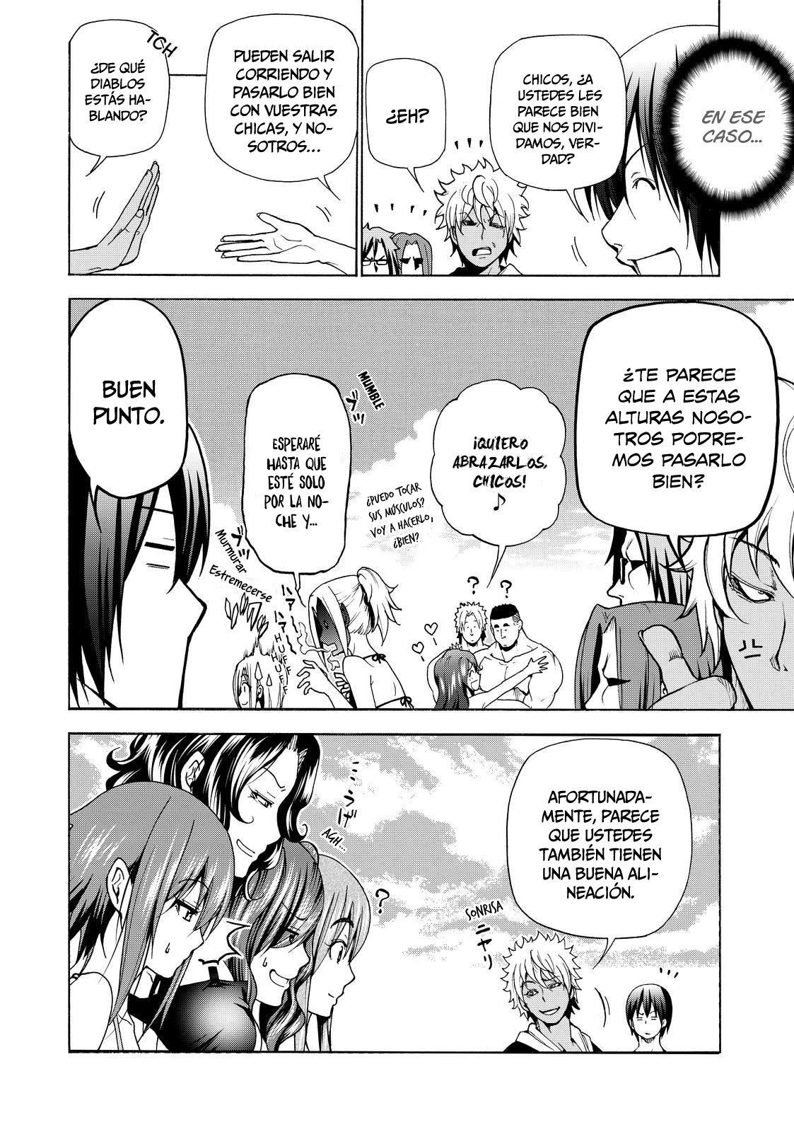Grand Blue Capitulo 42: ¡Vamos a divertirnos en la isla deshabitada! página 6