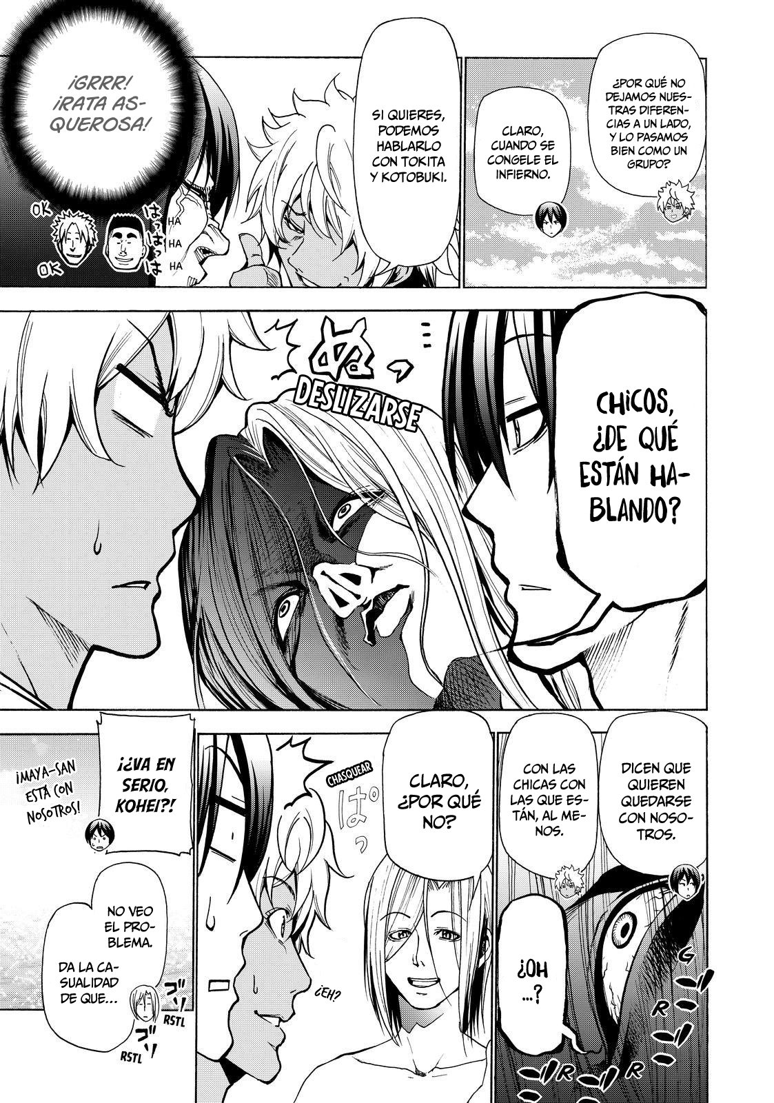 Grand Blue Capitulo 42: ¡Vamos a divertirnos en la isla deshabitada! página 7