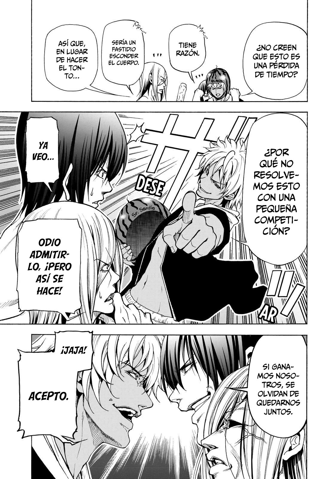 Grand Blue Capitulo 42: ¡Vamos a divertirnos en la isla deshabitada! página 9