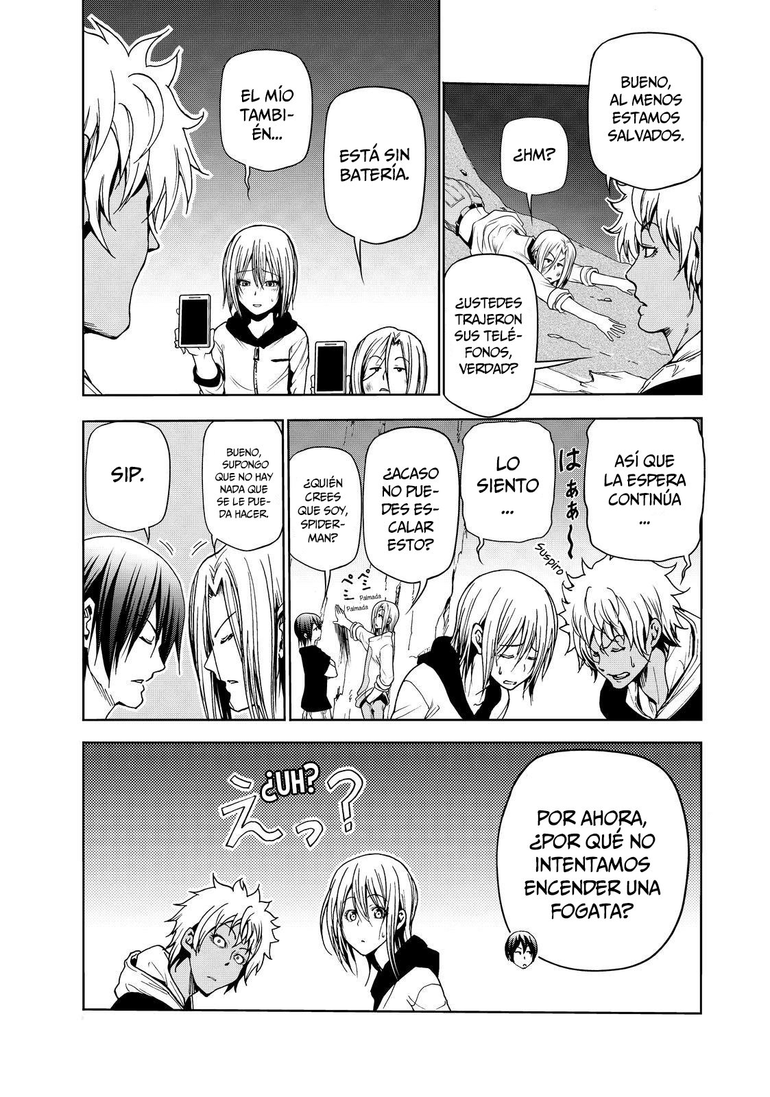 Grand Blue Capitulo 43: ¡A sobrevivir en una isla desierta! página 12
