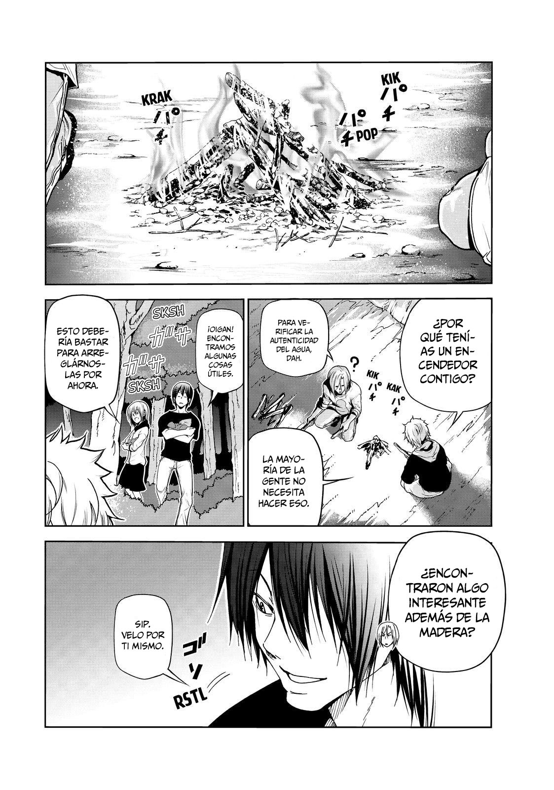 Grand Blue Capitulo 43: ¡A sobrevivir en una isla desierta! página 13