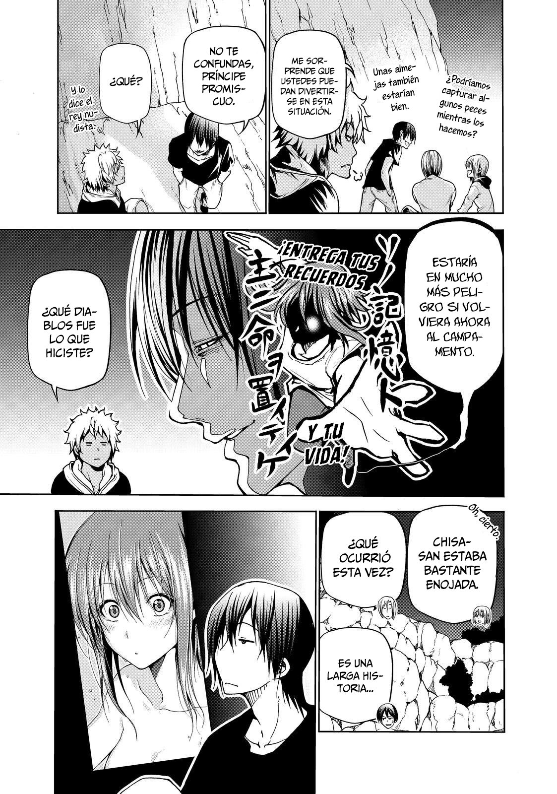 Grand Blue Capitulo 43: ¡A sobrevivir en una isla desierta! página 16
