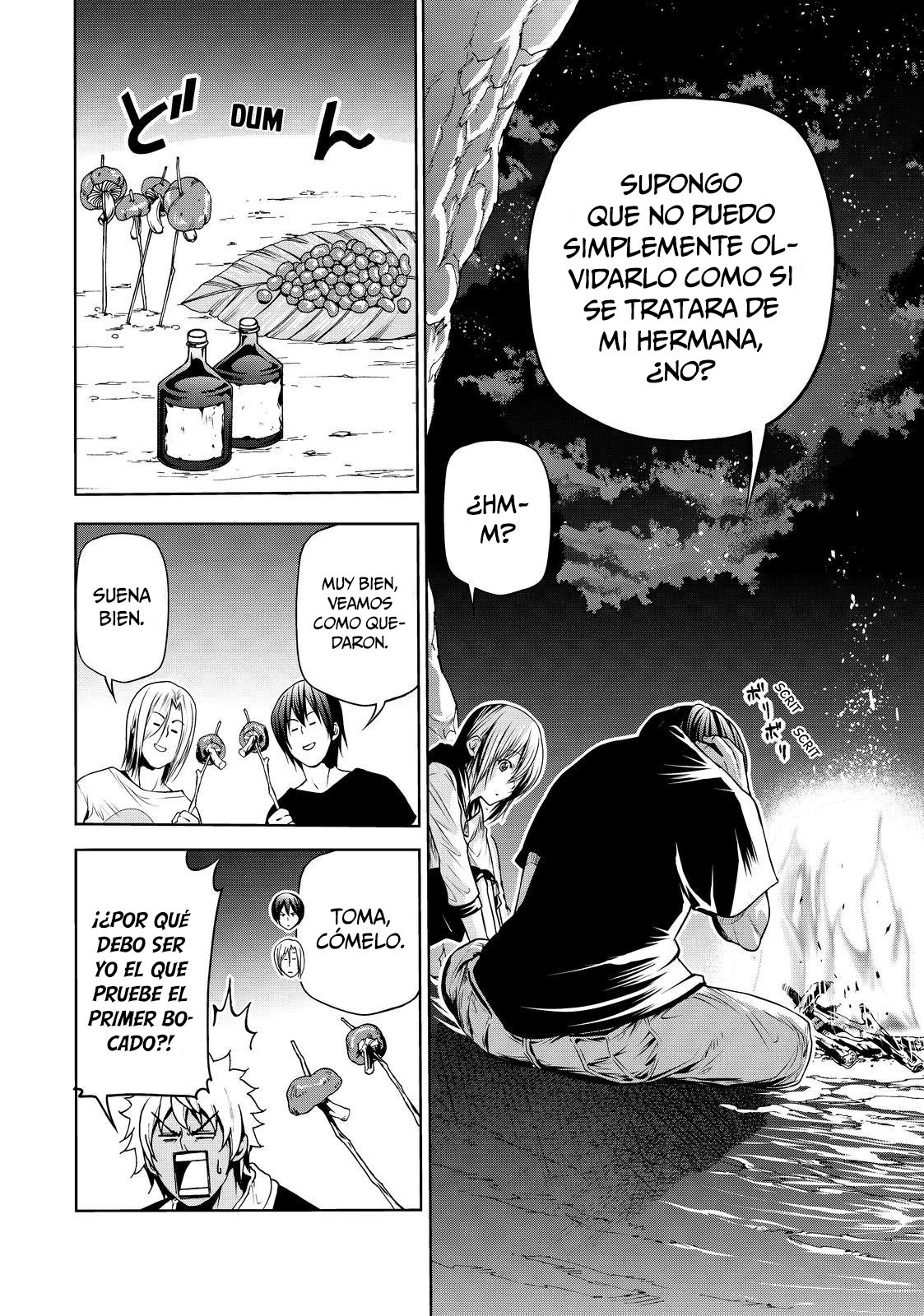 Grand Blue Capitulo 43: ¡A sobrevivir en una isla desierta! página 17