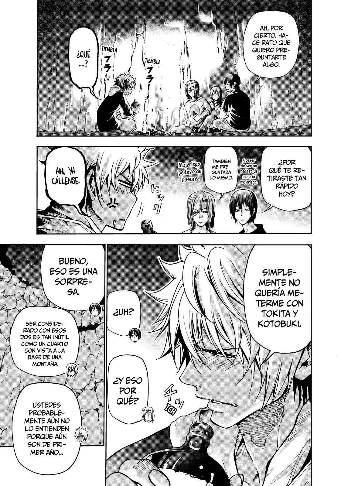 Grand Blue Capitulo 43: ¡A sobrevivir en una isla desierta! página 20