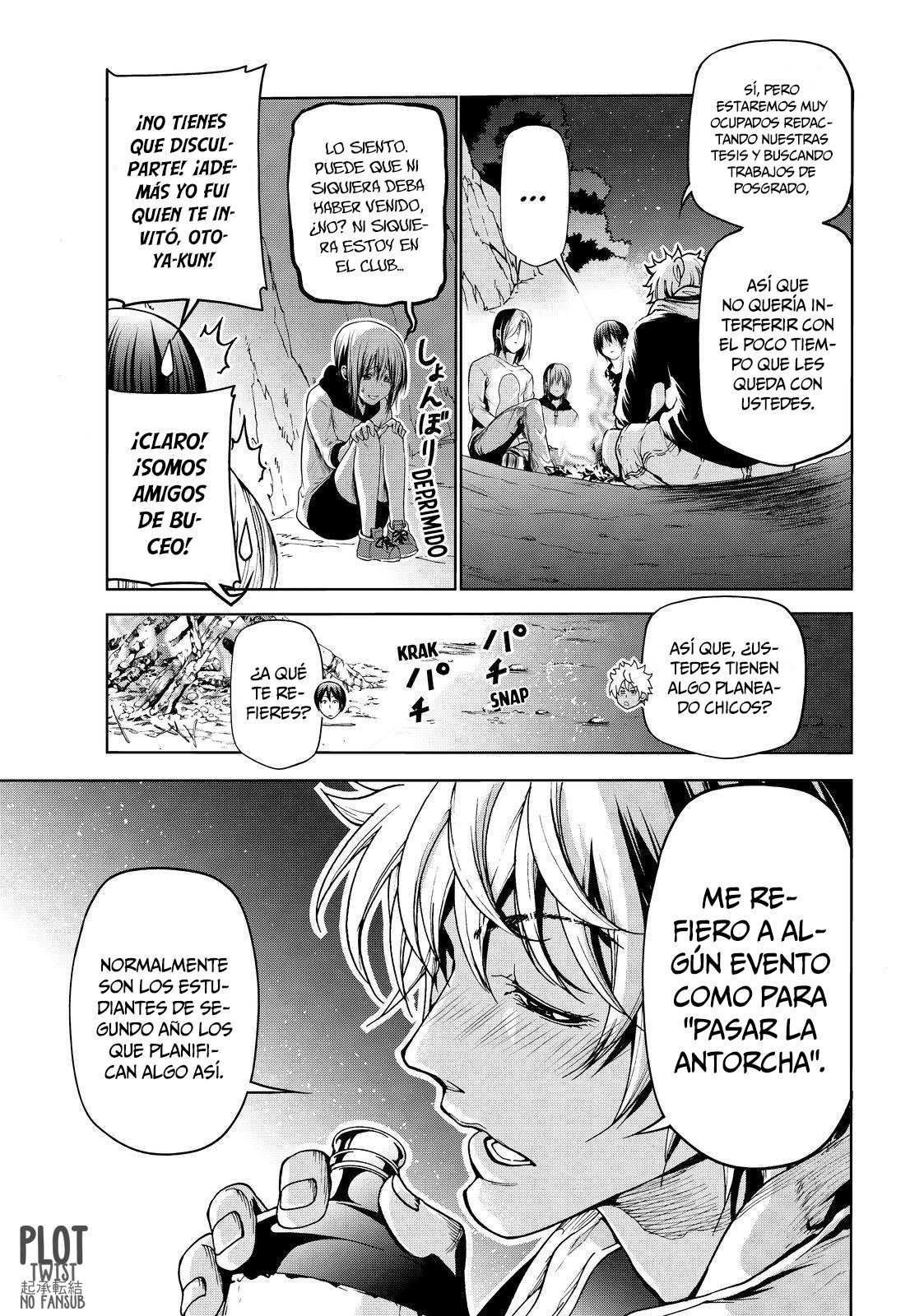 Grand Blue Capitulo 43: ¡A sobrevivir en una isla desierta! página 22