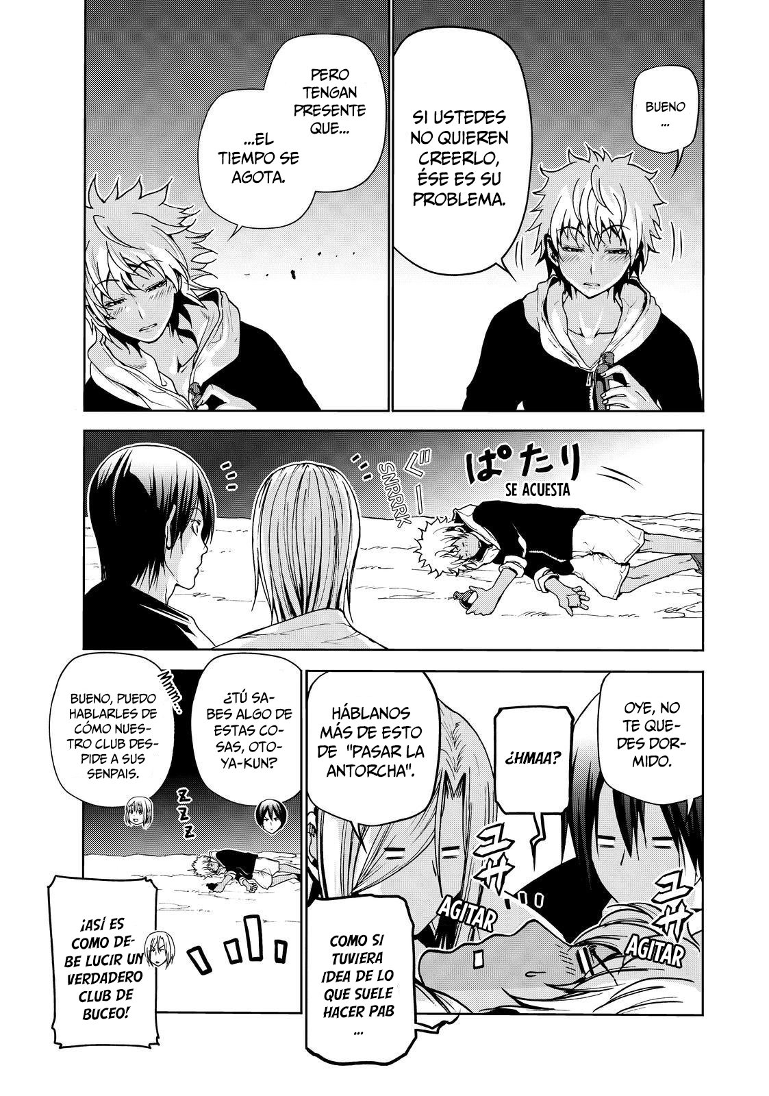 Grand Blue Capitulo 43: ¡A sobrevivir en una isla desierta! página 24