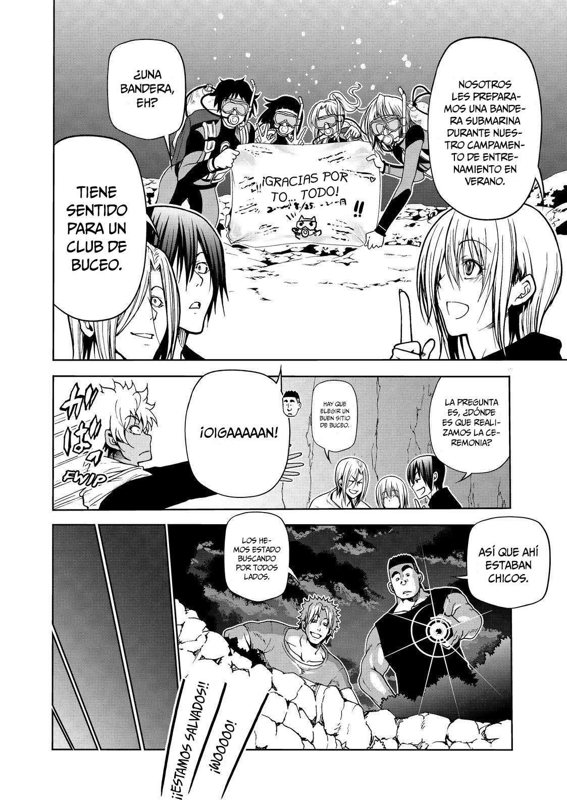 Grand Blue Capitulo 43: ¡A sobrevivir en una isla desierta! página 25