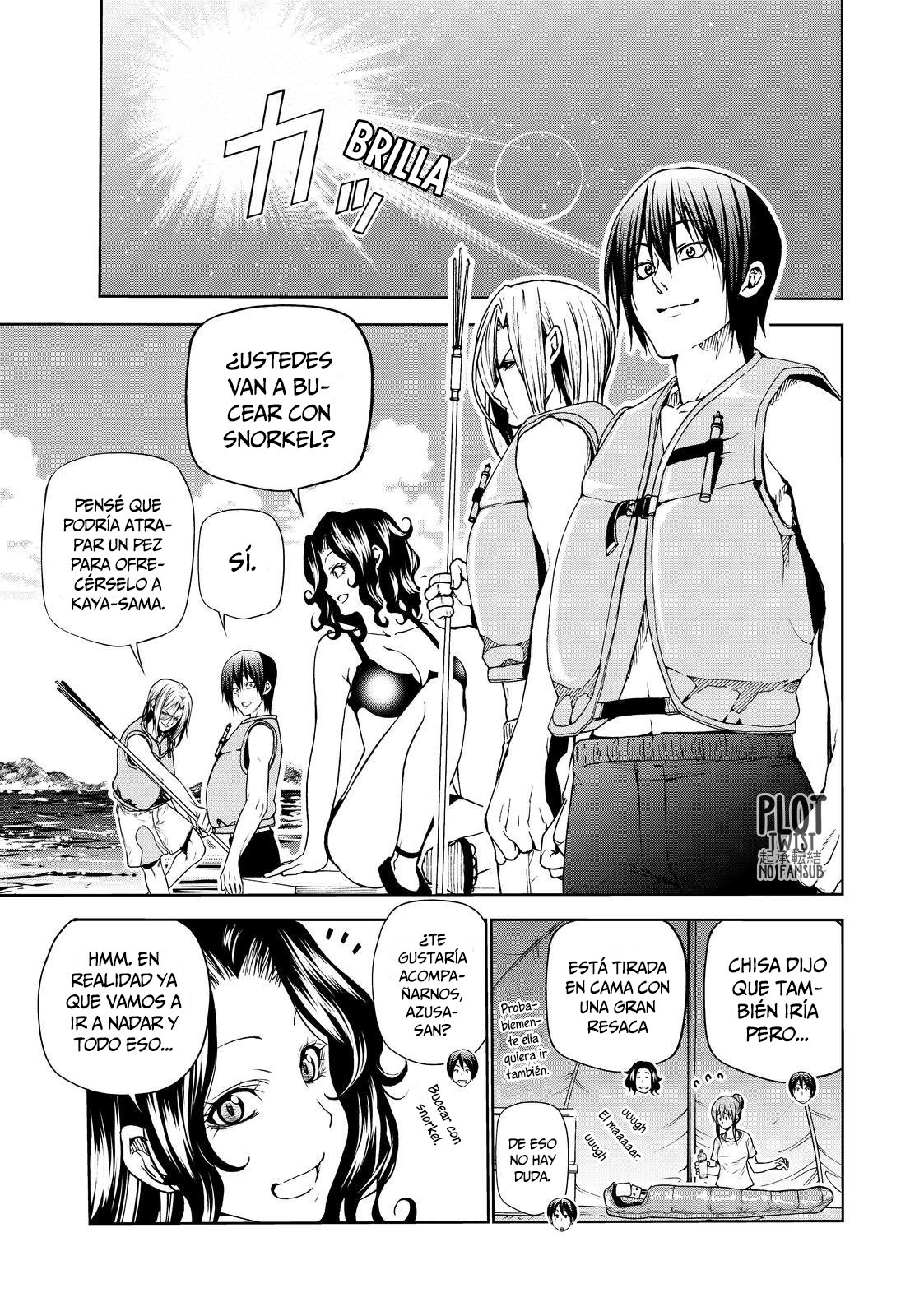 Grand Blue Capitulo 43: ¡A sobrevivir en una isla desierta! página 26