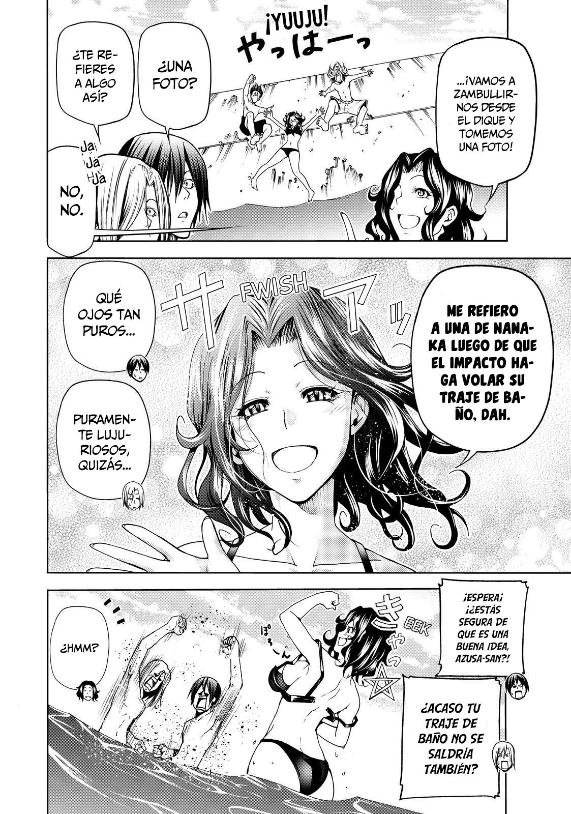 Grand Blue Capitulo 43: ¡A sobrevivir en una isla desierta! página 27