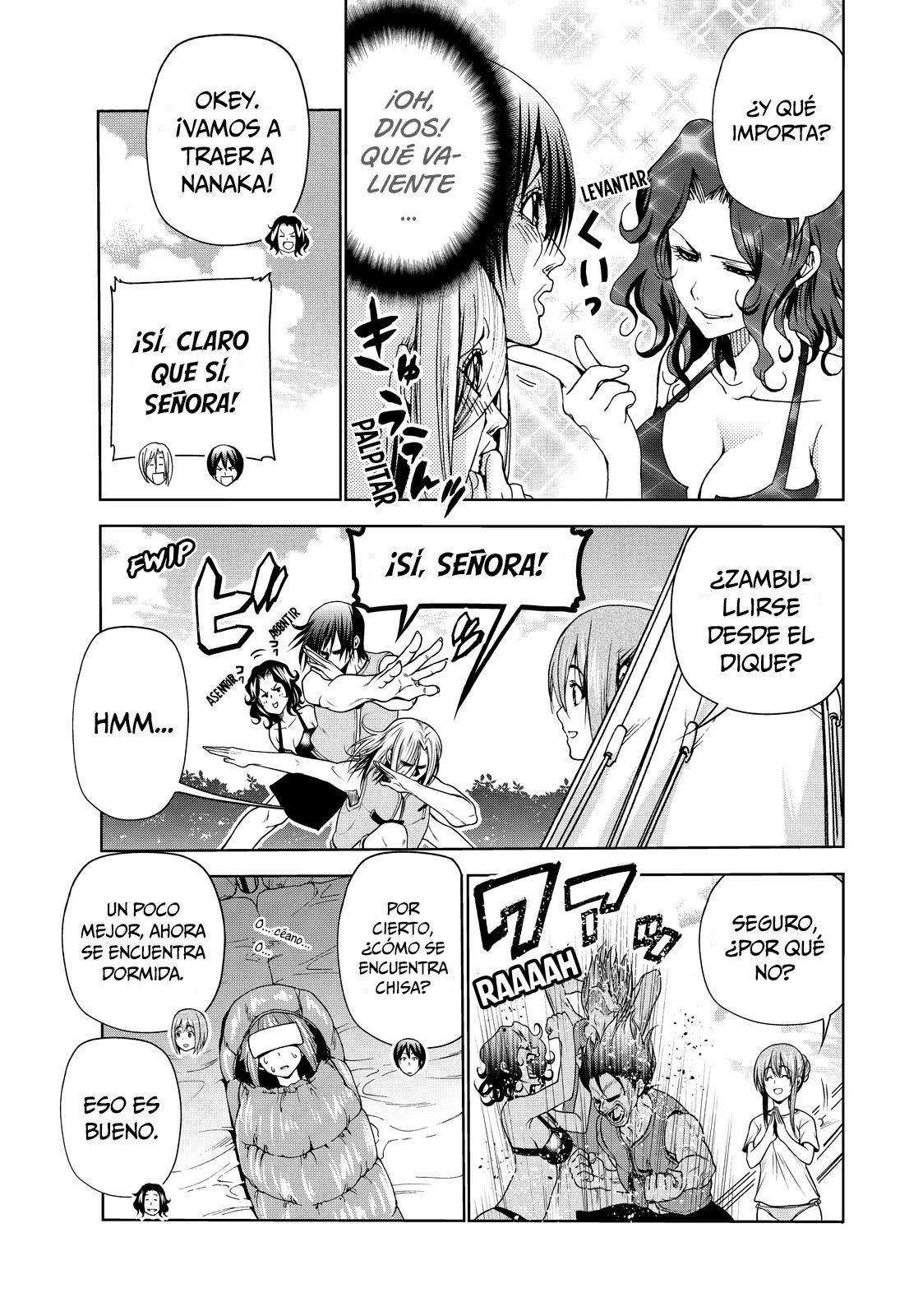 Grand Blue Capitulo 43: ¡A sobrevivir en una isla desierta! página 28