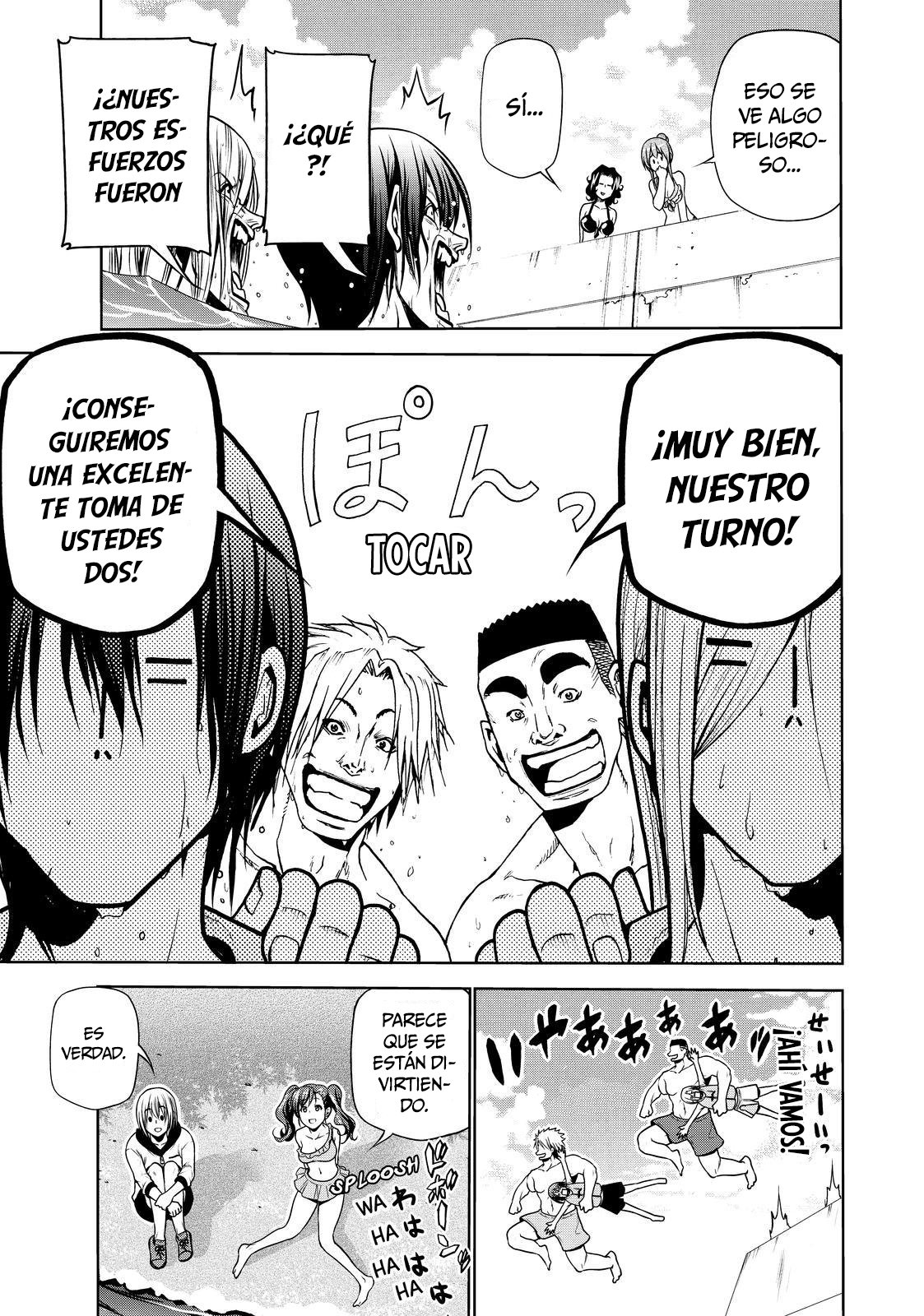 Grand Blue Capitulo 43: ¡A sobrevivir en una isla desierta! página 32