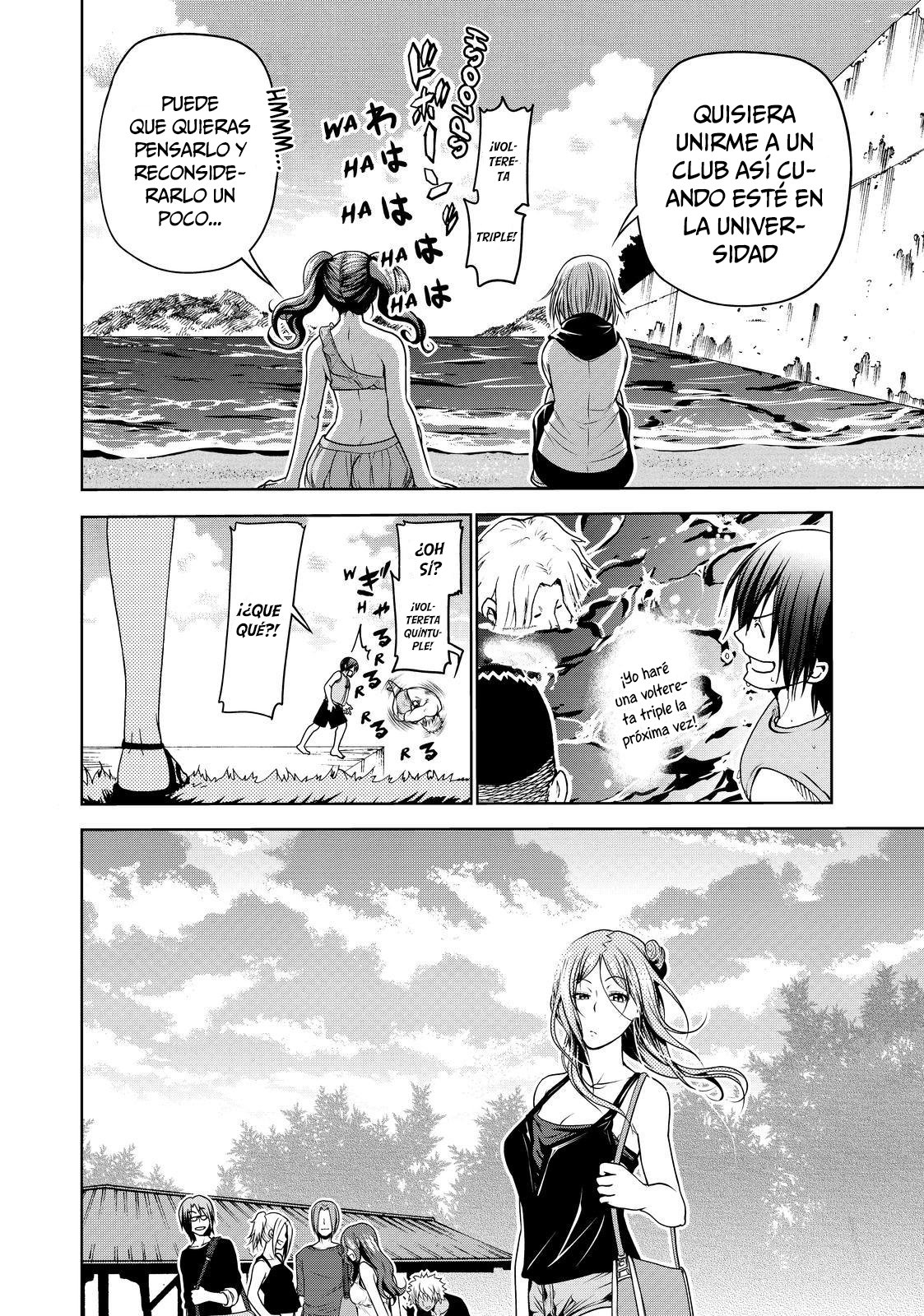 Grand Blue Capitulo 43: ¡A sobrevivir en una isla desierta! página 33
