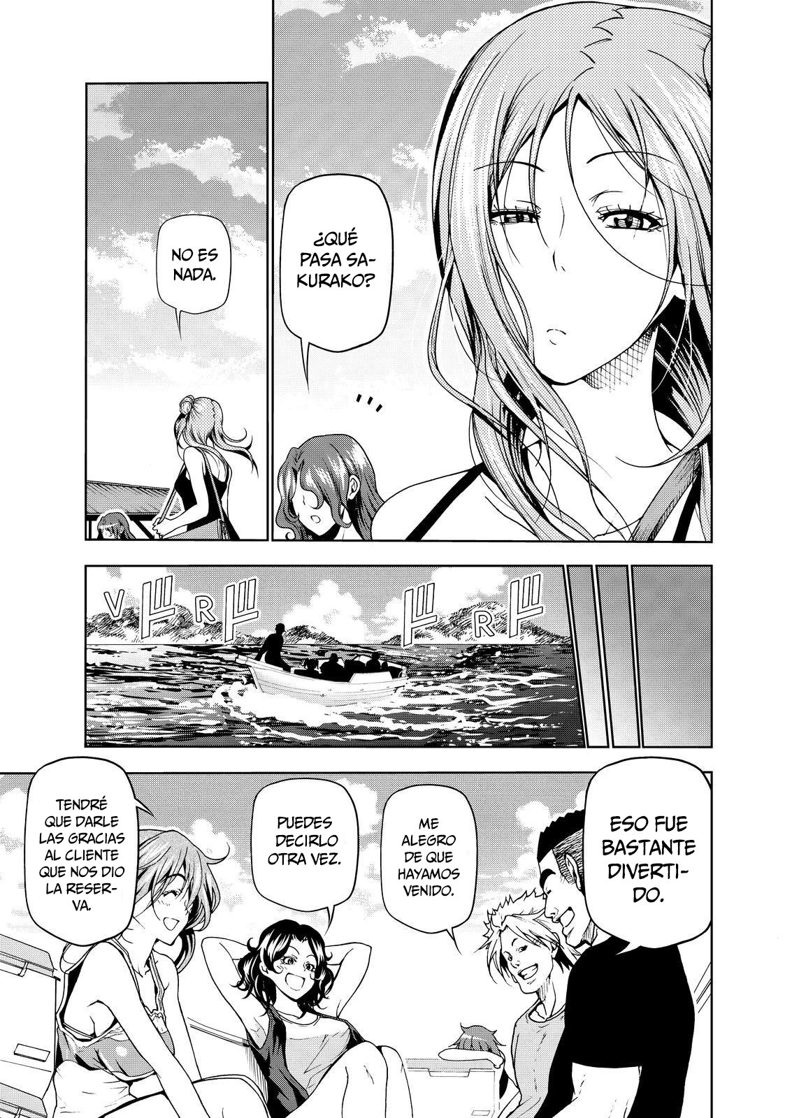 Grand Blue Capitulo 43: ¡A sobrevivir en una isla desierta! página 34