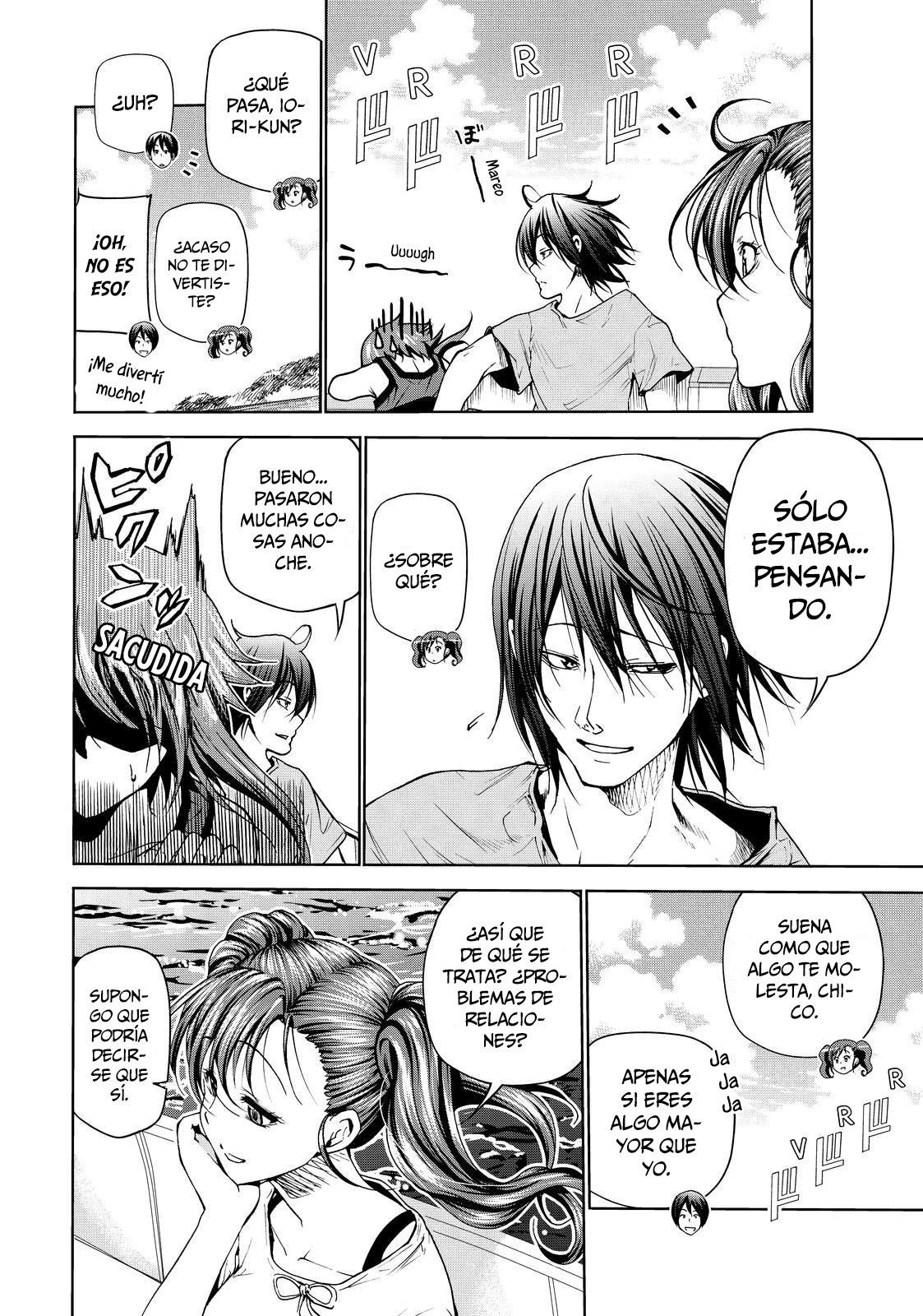 Grand Blue Capitulo 43: ¡A sobrevivir en una isla desierta! página 35