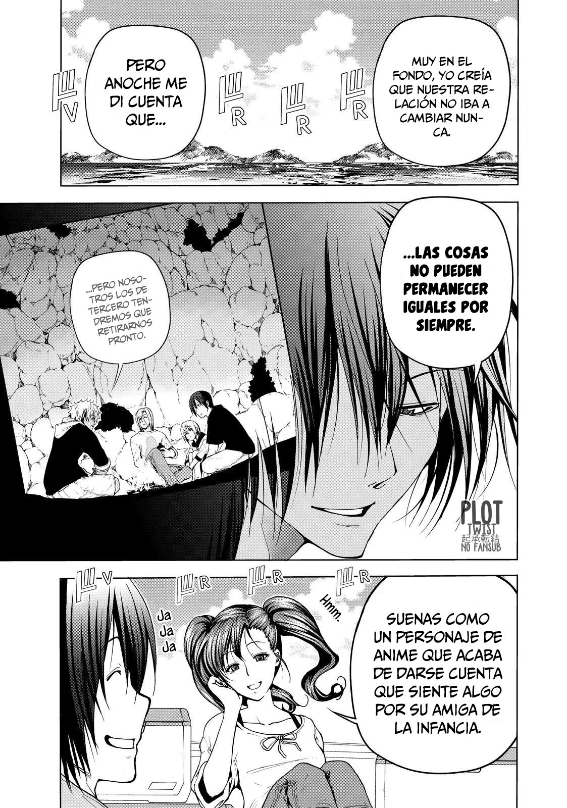 Grand Blue Capitulo 43: ¡A sobrevivir en una isla desierta! página 36
