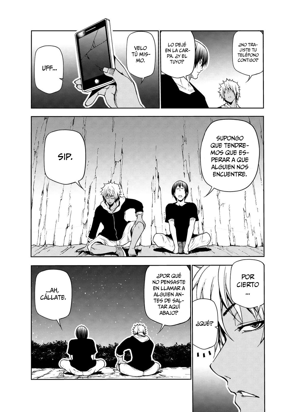 Grand Blue Capitulo 43: ¡A sobrevivir en una isla desierta! página 6