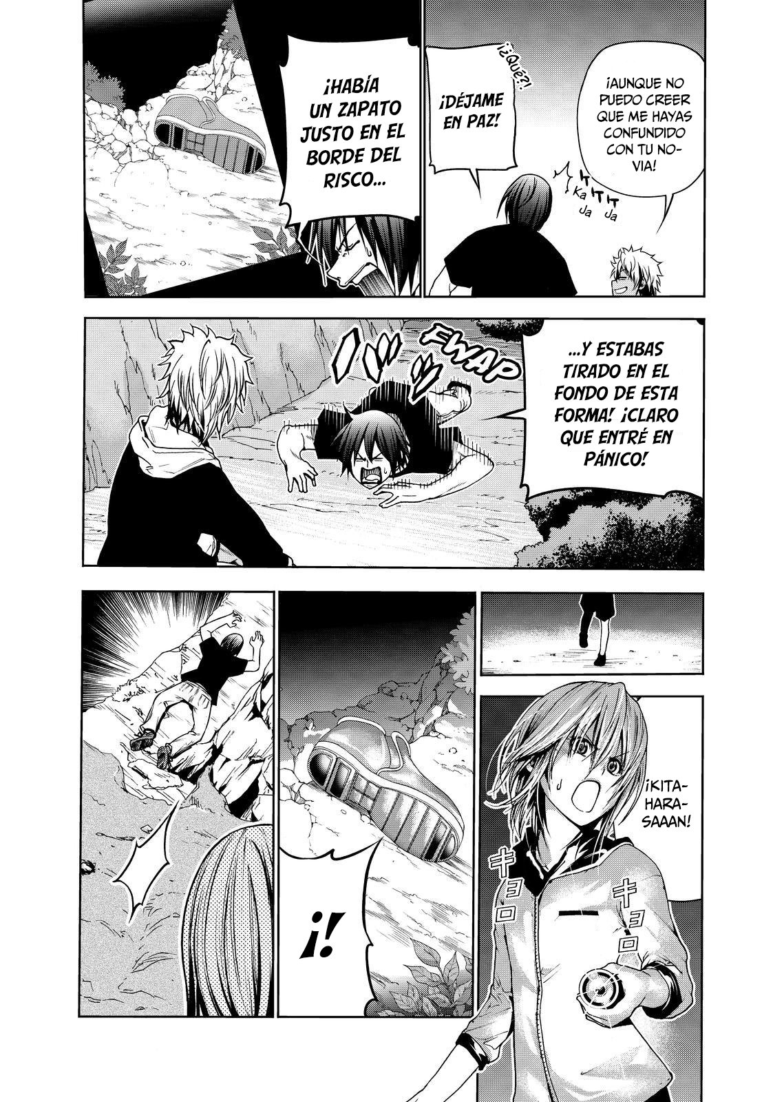Grand Blue Capitulo 43: ¡A sobrevivir en una isla desierta! página 8