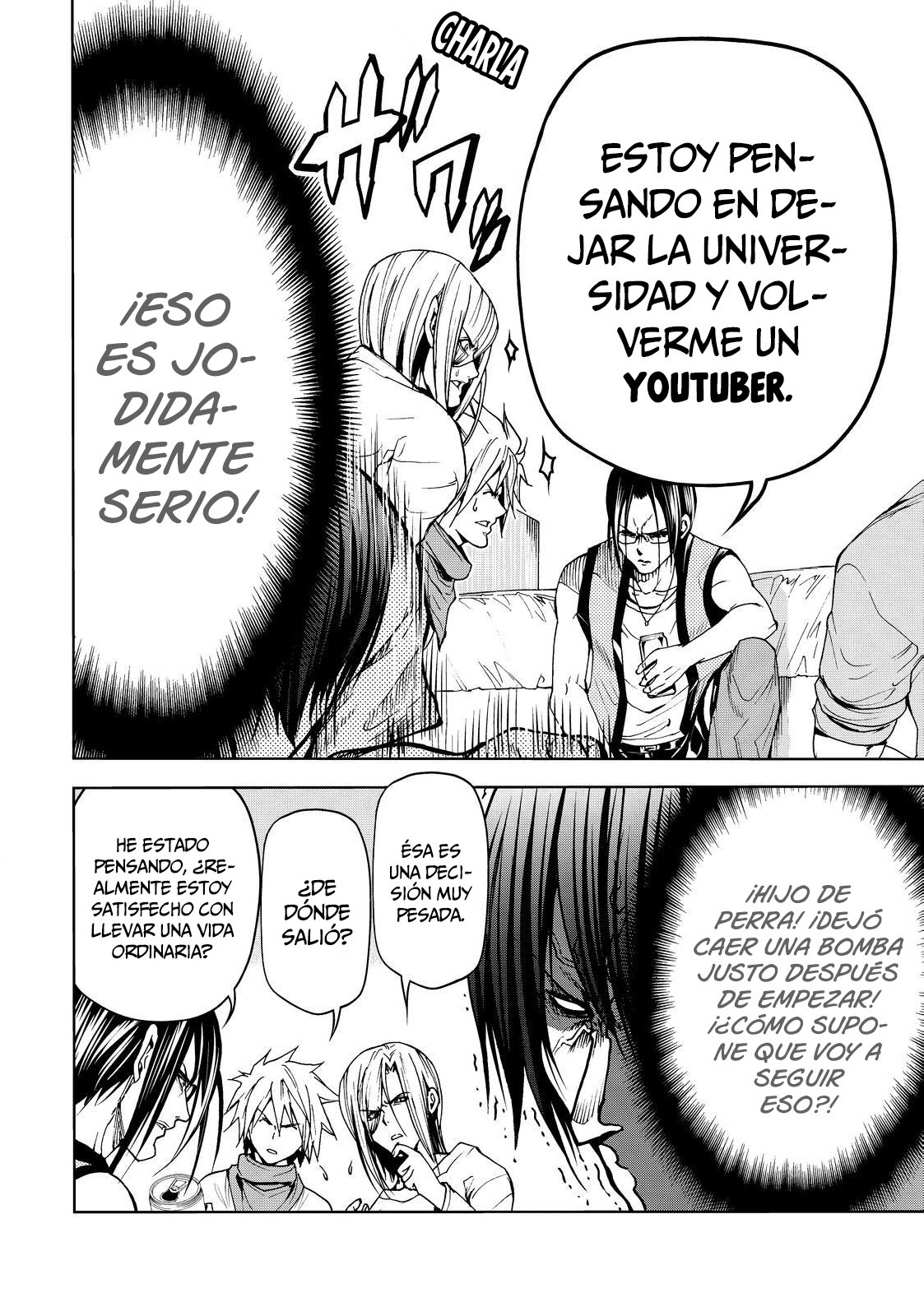 Grand Blue Capitulo 44: Consulta de vida página 11