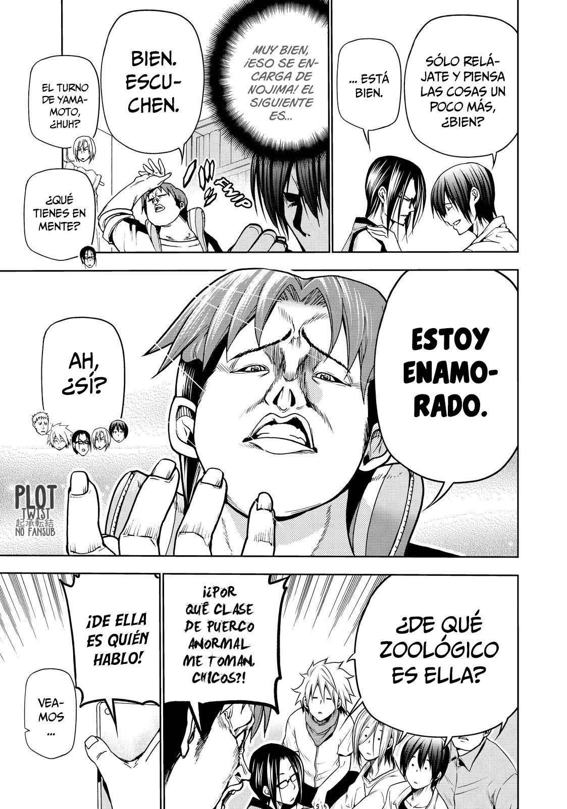 Grand Blue Capitulo 44: Consulta de vida página 14