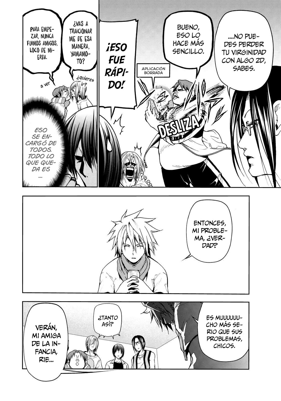 Grand Blue Capitulo 44: Consulta de vida página 21